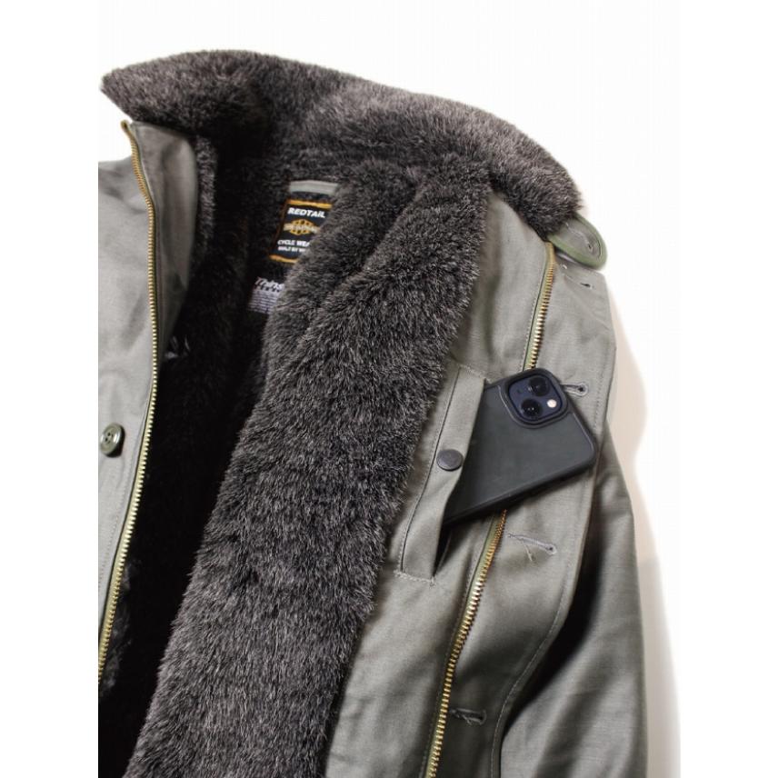 レッドテイル VN-1 MC ジャケット カーキ RED TAiL VN-1 MC JACKET Khaki RKK-438 ミリタリージャケット シンサレートの画像