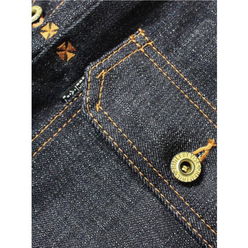 レッドテイル クロス デニム ベスト 6th ブルー RED TAiL Cross Denim