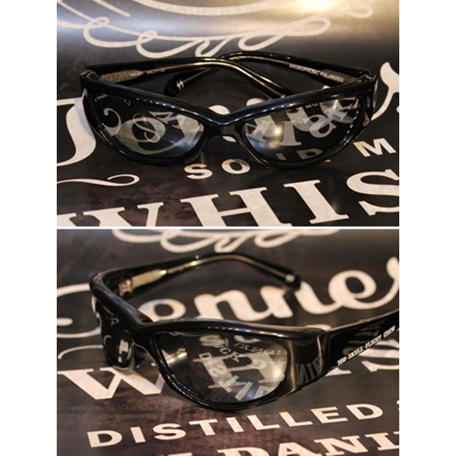 スカルフライト サングラス 偏光 ミラー レンズ 180シェード SKULL