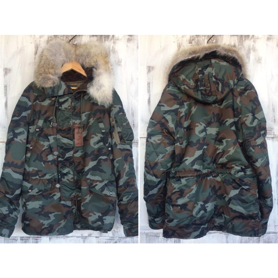 スカルフライト アウター N-3B カモフラージュ SKULL FLIGHT RIDERS