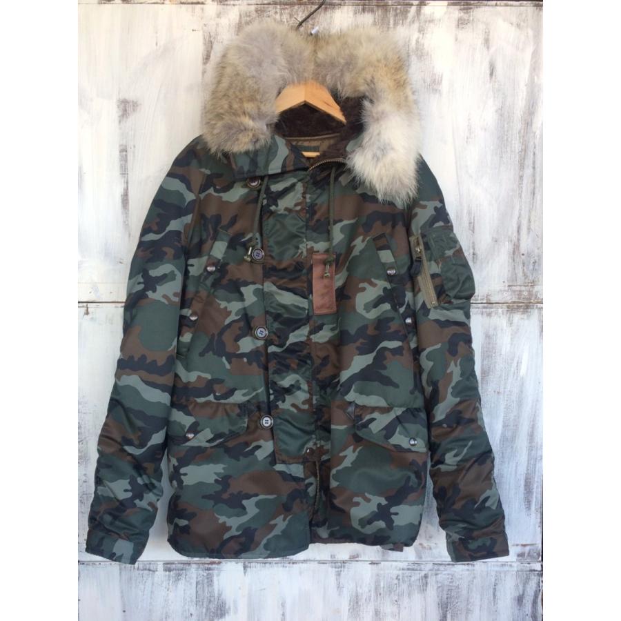 スカルフライト アウター N-3B カモフラージュ SKULL FLIGHT RIDERS