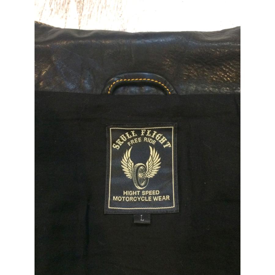 SKULL FLIGHT スカルフライトホースハイドGジャケット XL スカルフライト ホースハイド G-ジャケット SKULL FLIGHT