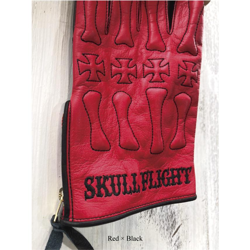 スカルフライト ボーン グローブ カラーベース SKULL FLIGHT BONE