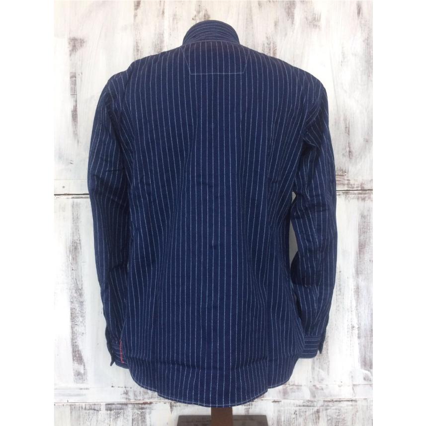 SUGAR CANE シュガーケーン ウォバッシュ ストライプ ワークシャツ