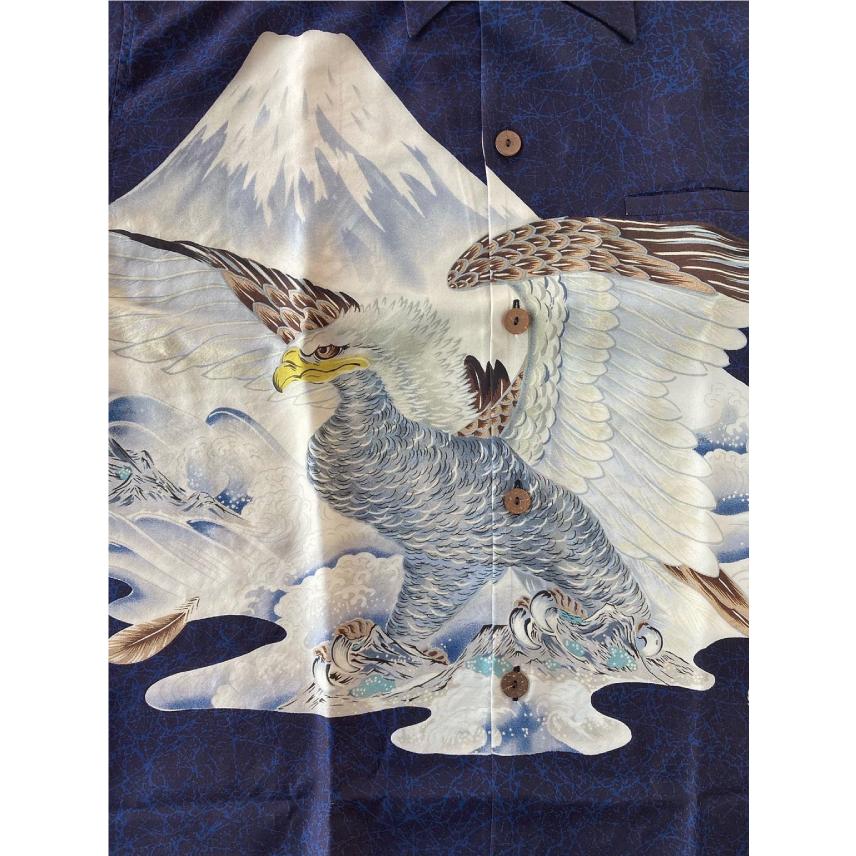 サンサーフ スペシャルエディション 一富士二鷹三茄子 S/S アロハシャツ SUN SURF SPECIAL EDITION “EAGLE & Mt. FUJI” S/S SHIRT SS38850 メンズ 半袖｜romeoscafe｜04