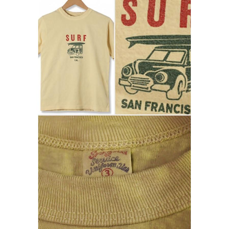 UES ウエス Tシャツ サーフワゴン 651513 メンズ 半袖 : ROMEO S