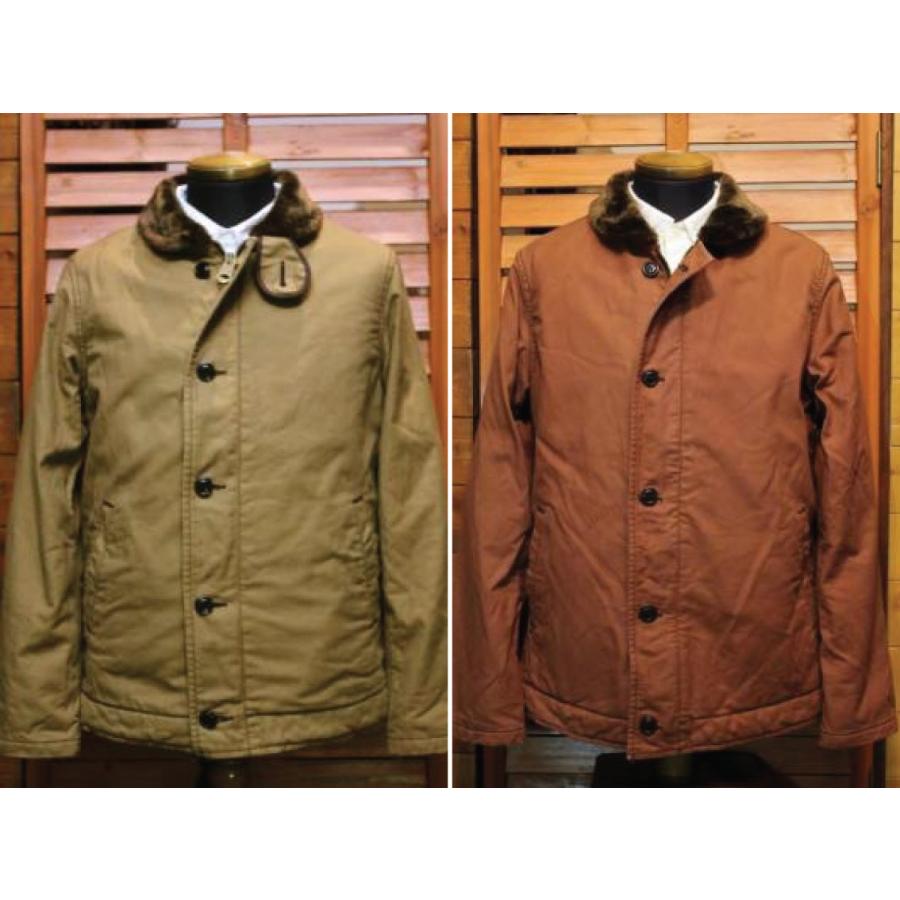 UES（ウエス） デッキジャケット 901151_11 キャメル & 10 ブラウン