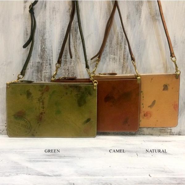 ヴァスコ ペイント レザー 2WAY ジップ ミュゼットバッグ VASCO PAINT