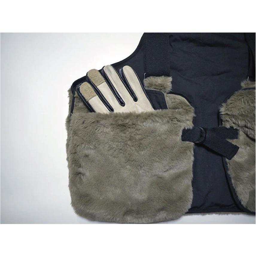 ヴィンアンドエイジ ヴィン＆エイジ ハンティング ファー ベスト