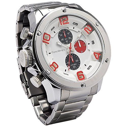 [フランテンプス] 腕時計 ガヴァルニ クロノ ステンレス メンズ ホワイト FTGCS-WH :a-B00PXR1LW6-20201217:Romishop - 通販 - Yahoo!ショッピング
