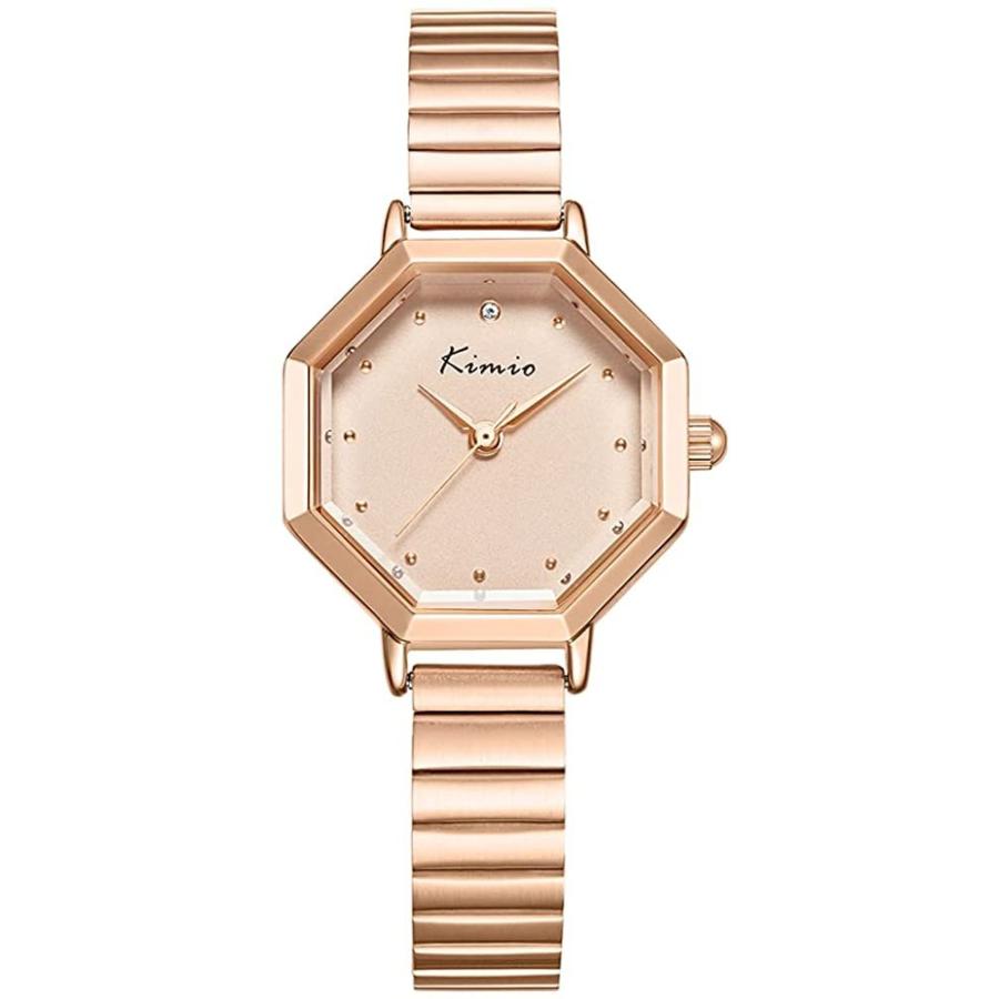 腕時計 レディース女性 防水 腕時計 Kimio K6495 ローズゴールド シンプル おしゃれ 彼女へのプレゼント ピンクゴールド Watch Fo Nsmcjggzej 腕時計用品 Pci Edu Pe