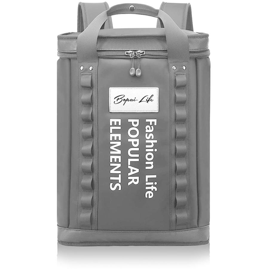 Bopai リュック メンズ スクエアリュック カジュアルリュック 通勤 ビジネスリュック 大容量 防水 ブラック 大切な