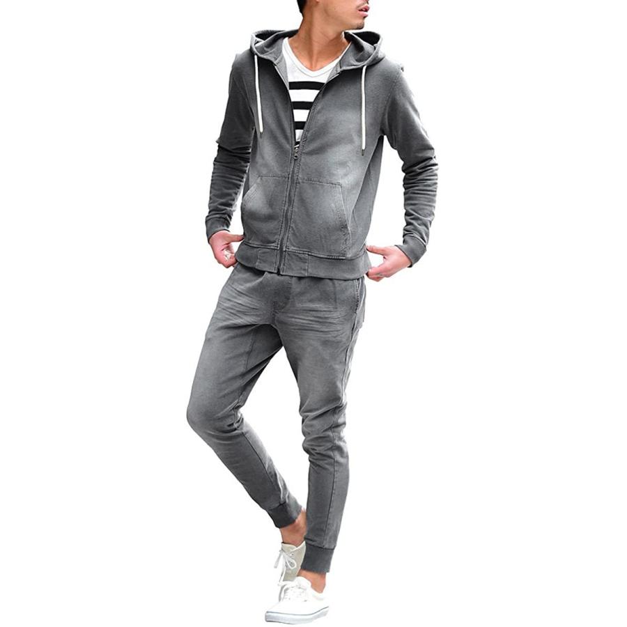 輸入品日本向け ルービック Rubik セットアップ Xl メンズ パーカー パーカー トレーナー ジョガーパンツ スウェット スウェット パンツ カットデニム スキニー Xl グレー Romiストア アウトレット売上