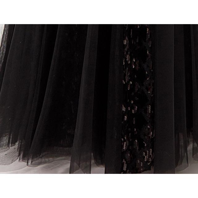 直販オンラインストア ブラック スパンコール マーメイドドレス 半袖 イブニングドレス ロング 30代 40代 黒 パーティードレス 袖あり 二次会 お呼ばれ