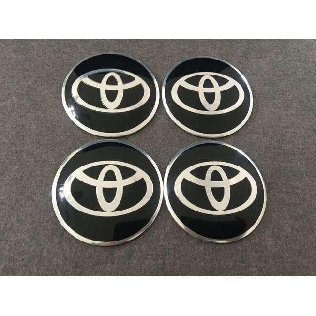 012★TOYOTA トヨタ用★4個セット ホイール キャップシール 約直径56.5mm ホイールセンター ロゴあり｜romistore33｜02