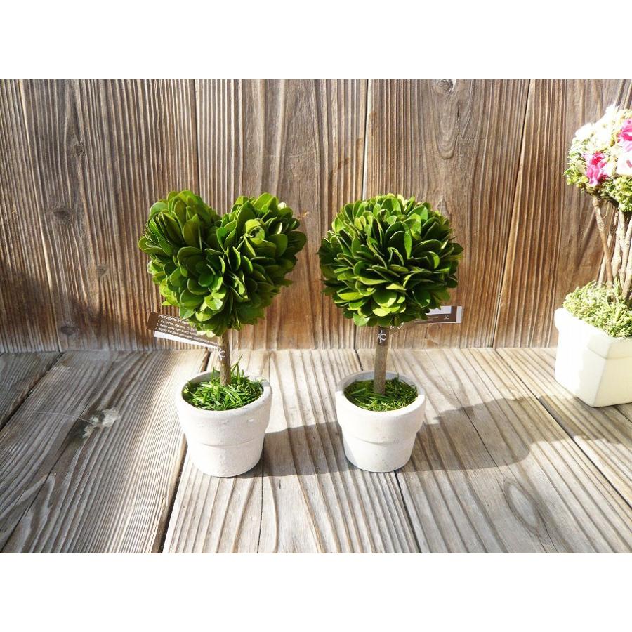 ｓ お得2個セット ボール ハート型 トピアリーグリーン お手入れ不要 観葉植物 プレゼント Heartball Romixey 通販 Yahoo ショッピング