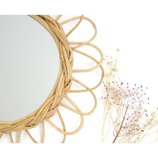 Lサイズ アラログフラワーミラー 壁掛け お洒落 鏡 ディスプレイ プレゼント お花 風水 Kagami Romixey 通販 Yahoo ショッピング