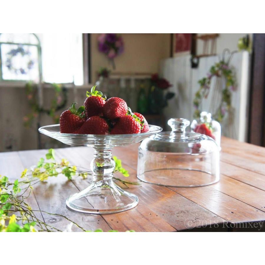 おしゃれなガラスのミニケーキドーム Libbey ケーキスタンド