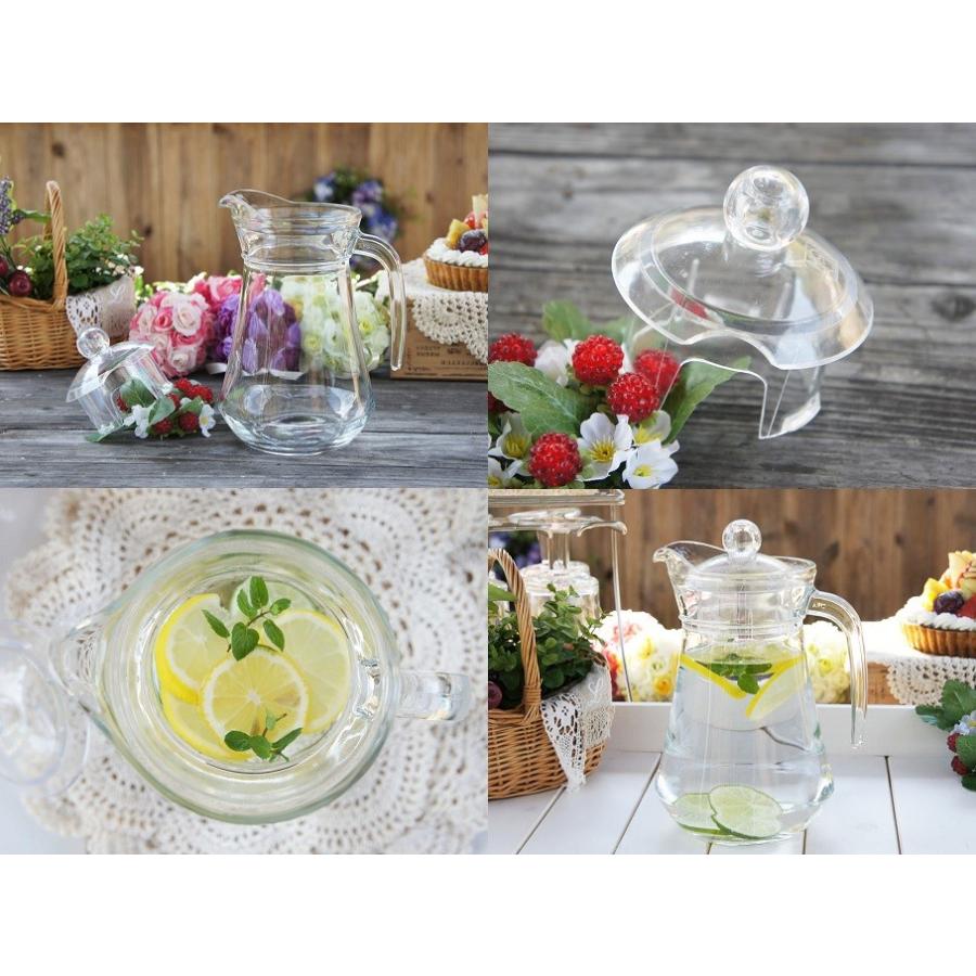 青いガラス製ピッチャー Amazon | ガラス製水差し 青いガラス製ピッチャー 蓋とハンドル