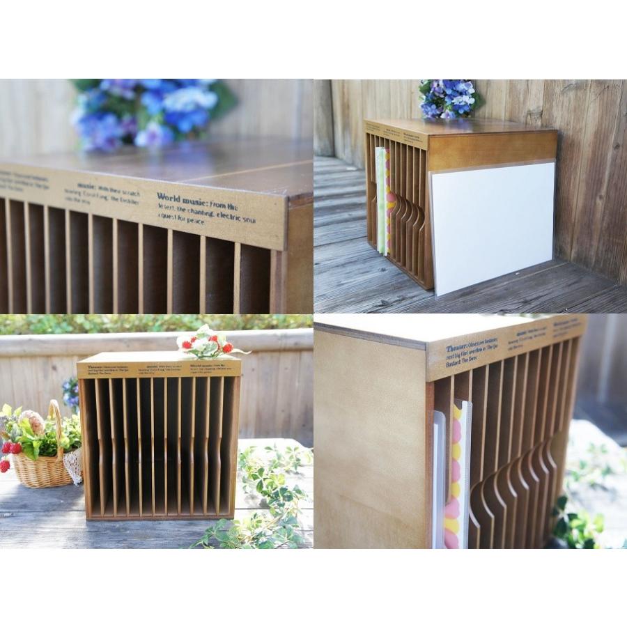 木製　ヴィンテージ　カルテケース　書類棚　アンティーク　昭和レトロ 送料無料 縦型 茶ソートケース 木製書類ケース A4サイズ対応 日本製