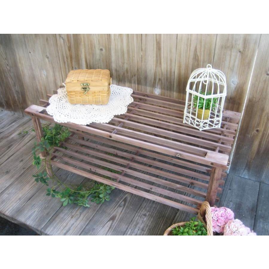 ウッドマルチフリーラック2段 飾り棚 収納 シューズラック DIY 木製