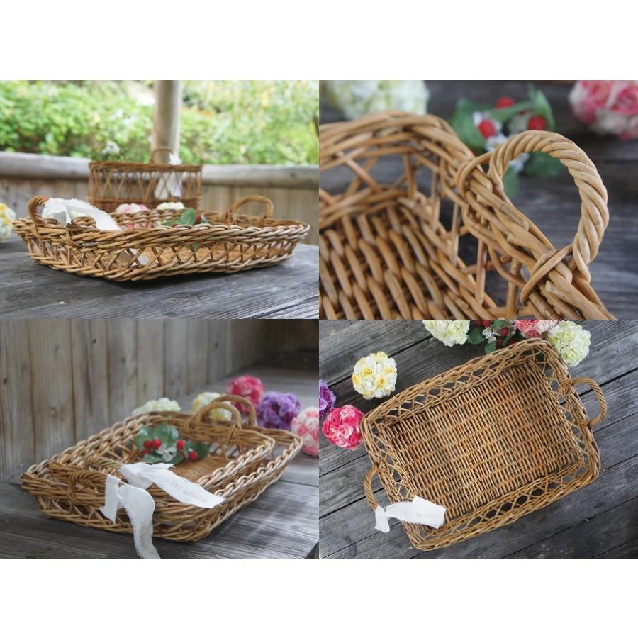 Lサイズ おしゃれ アラログトレイ お盆 小物入れ 収納 バスケット