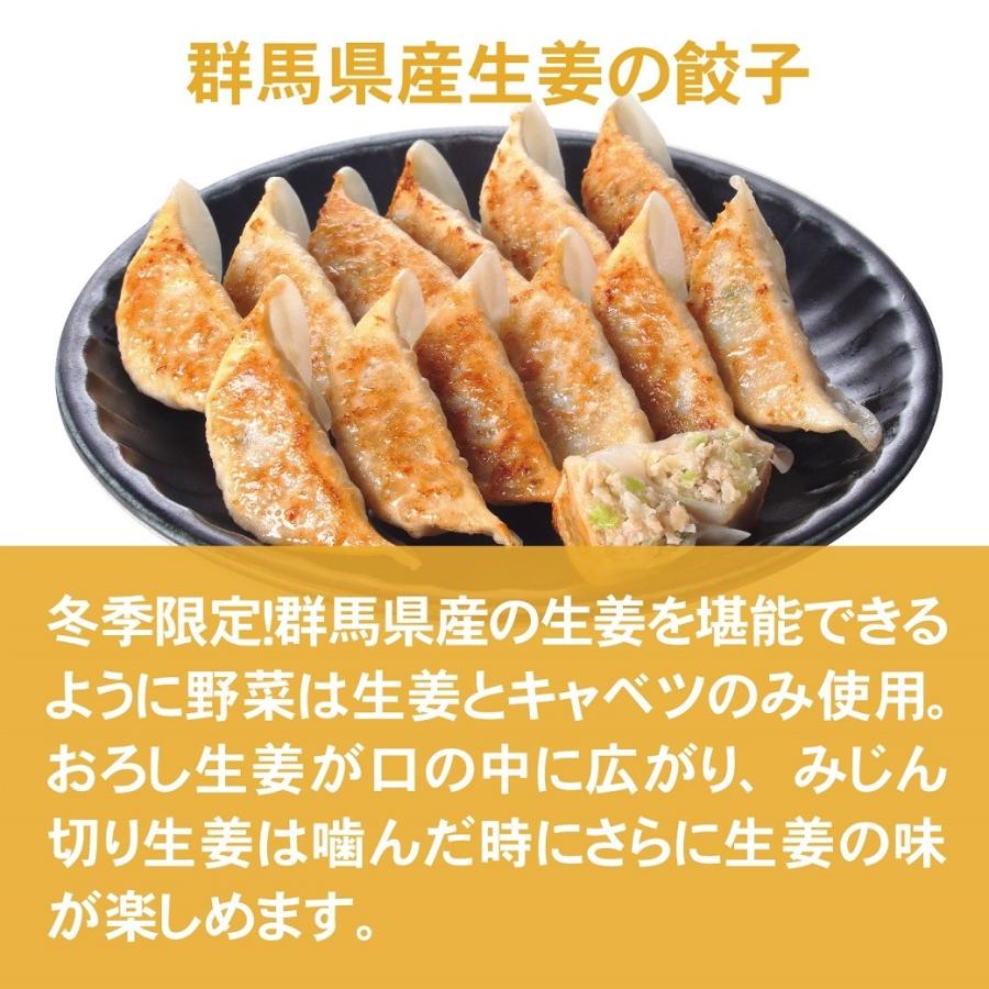 餃子 群馬県産生姜の餃子 60個 (15個入×4袋) 冷凍餃子 冷凍 冷凍食品 にんにく不使用 中華 ぎょうざ ギョーザ 点心 惣菜 限定 ...