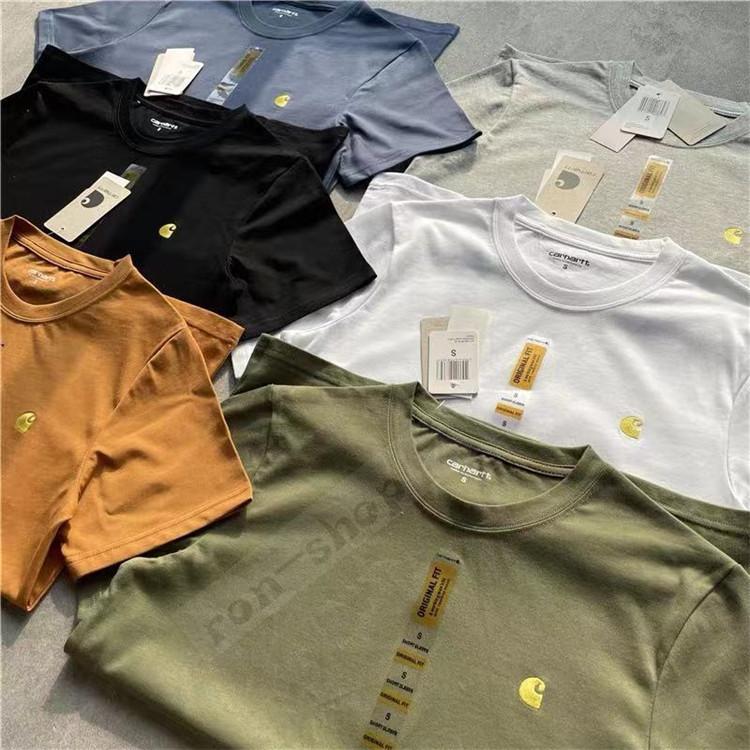カーハート Carhartt Tシャツ メンズ レディース おしゃれ 半袖 Tシャツ カップル服 Logo 刺繍 無地 大きいサイズ 二枚目1980円 Carhartt 10 Ronヤフー店 通販 Yahoo ショッピング