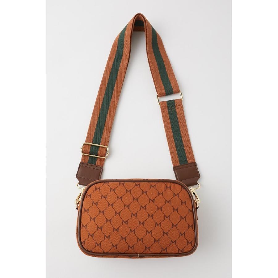 在庫処分 Moussy New Nylon ニューナイロンショルダーバッグ バッグ マウジー レトロなコントラストパターン 限定販売 マウジー