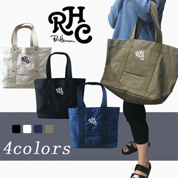 Ron Hermanトートバッグロンハーマン Rhc バッグ メンズ レディース Ronhermanトートバッグ コットン 新品 送料無料