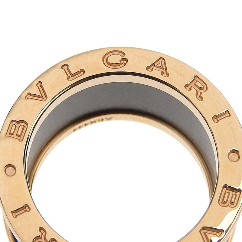 ブルガリ BVLGARI B-zero1 ビーゼロワン リング 指輪 K18PG ブルガリ BVLGARI B-zero1 ビーゼロワン リング 指輪 K18PG