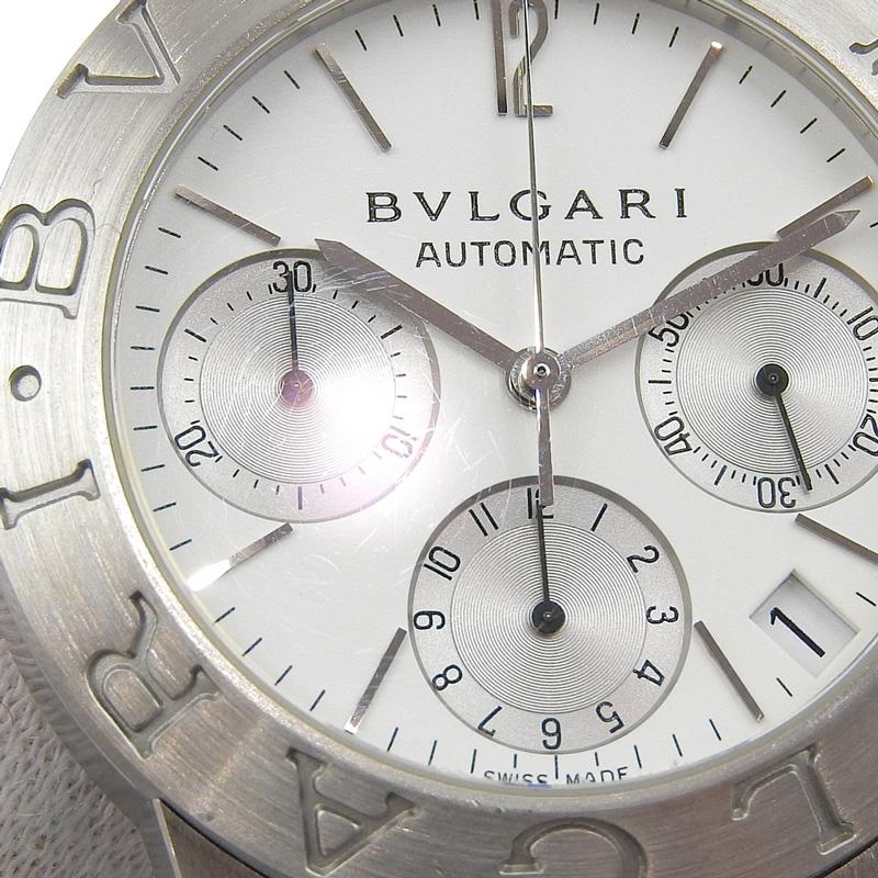 ディアゴノ ブルガリ BVLGARI ディアゴノスポーツ クロノグラフ メンズ 