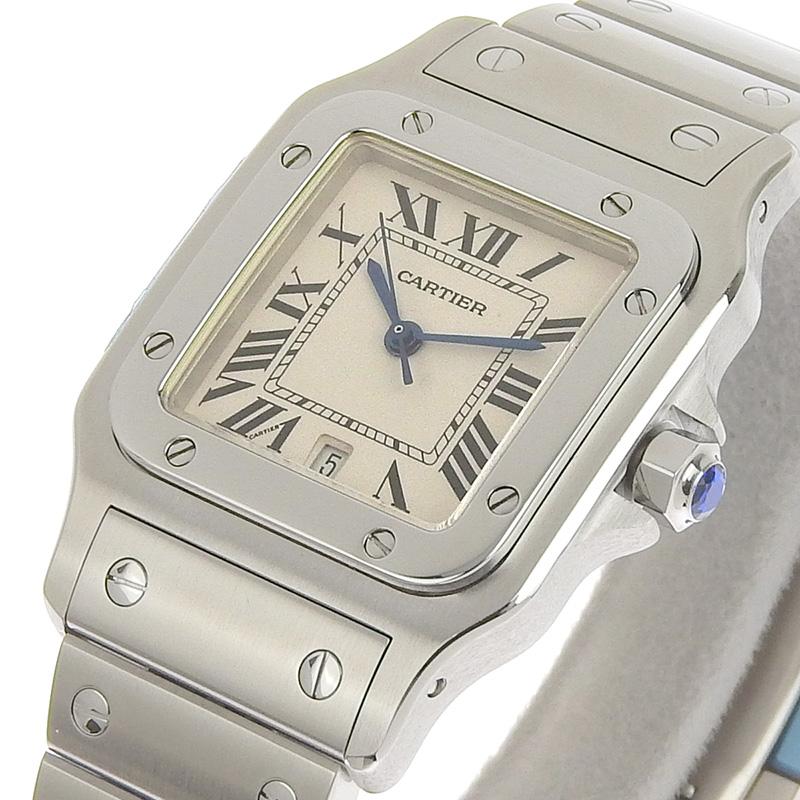 Cartier（カルティエ） サントスガルベLM クォーツ 腕時計 メンズ SS