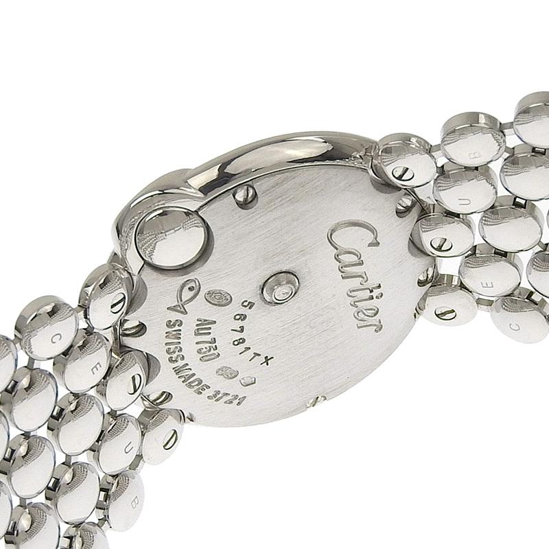 カルティエ CARTIER バロン ブラン ドゥ クォーツ 腕時計 K18WG ベゼルダイヤモンド ホワイトシェル文字盤 WE902072 中古 新入荷 CA0440 BALLON BLANC DE CARTIER カルティエ バロン ブラン ドゥ クォーツ