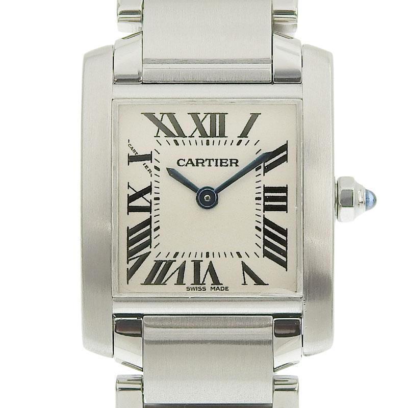 TANK（Cartier） カルティエ CARTIER タンクフランセーズSM レディース