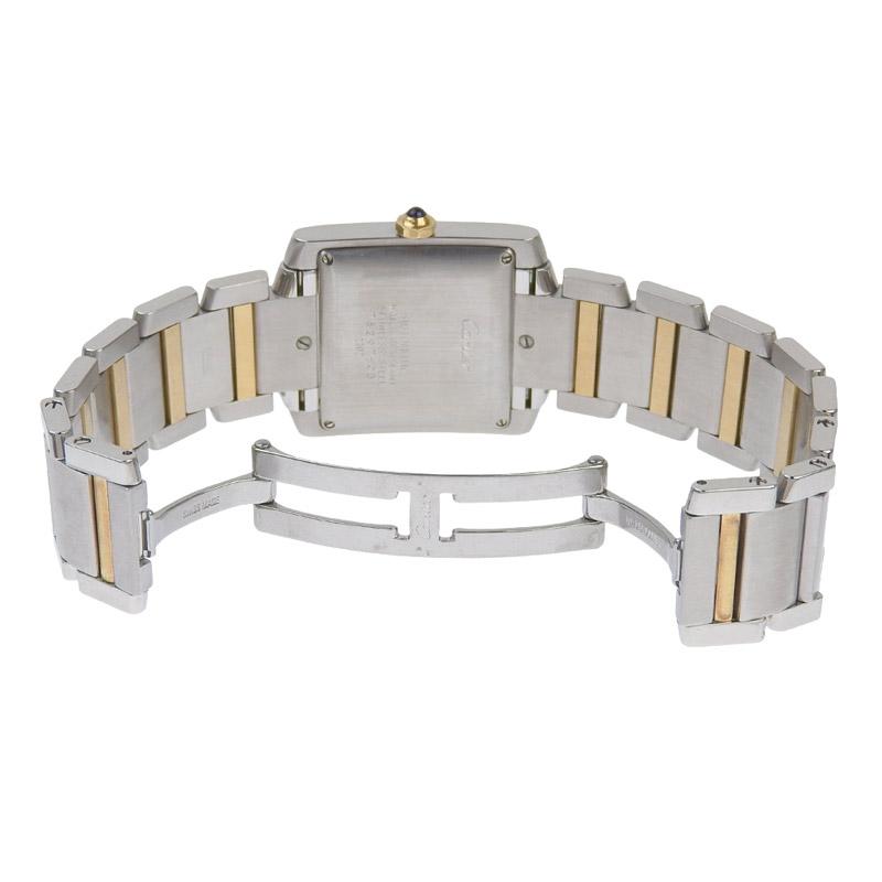 カルティエ CARTIER タンクフランセーズLM メンズ 自動巻き 腕時計 SS/YG ホワイト文字盤 W51005Q4 中古 新入荷 CA0486 | TANK（Cartier） | 04