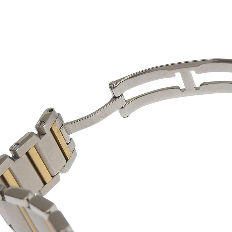 カルティエ CARTIER 時計 タンクフランセーズSM レディース クォーツ 腕時計 SS/YG ホワイト文字盤 W51007Q4 中古 新入荷 CA0487 2300044646003_1_600x600_crop_c