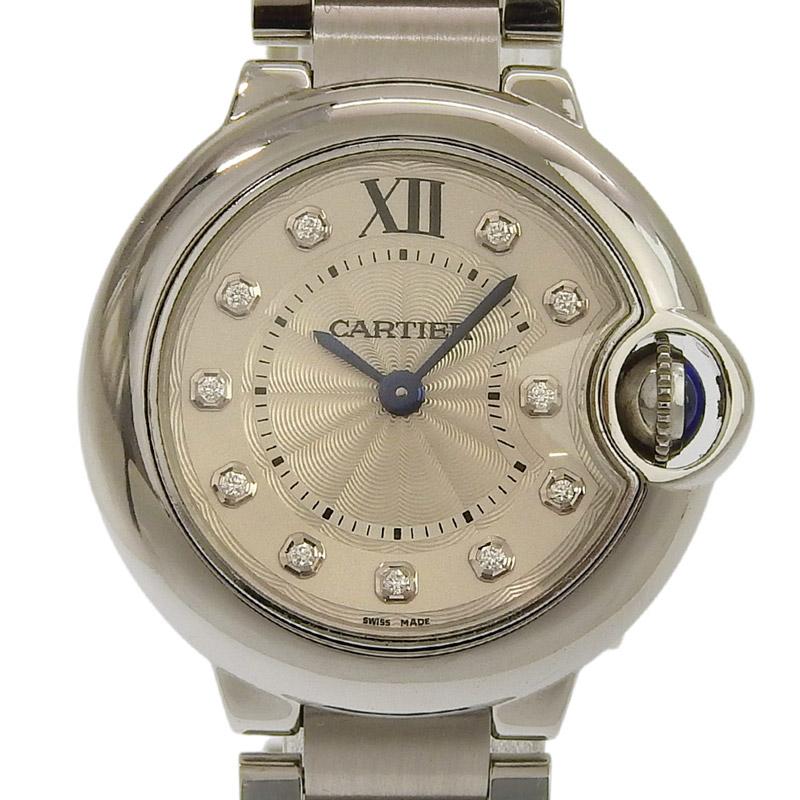BALLON BLEU DE CARTIER カルティエ 時計 バロンブルーSM レディース 