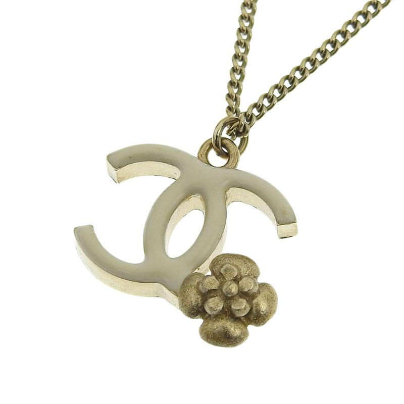 CHANEL ネックレス　カメリア　ココマーク CHANEL シャネル ネックレス カメリア ココマーク ヴィンテージ