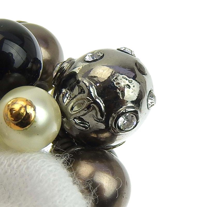 CHANEL（シャネル） ピアス ココマーク ラインストーン フェイクパール