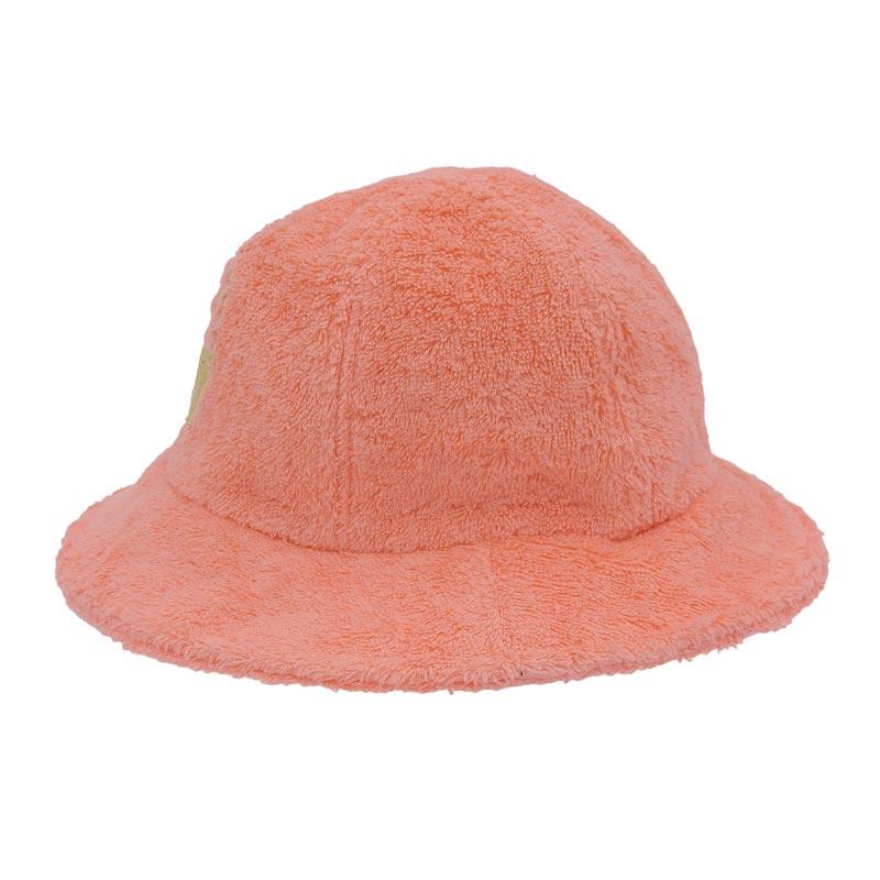 CHANEL シャネル ココビーチ バケットハット 帽子 コットン ピンク #M 