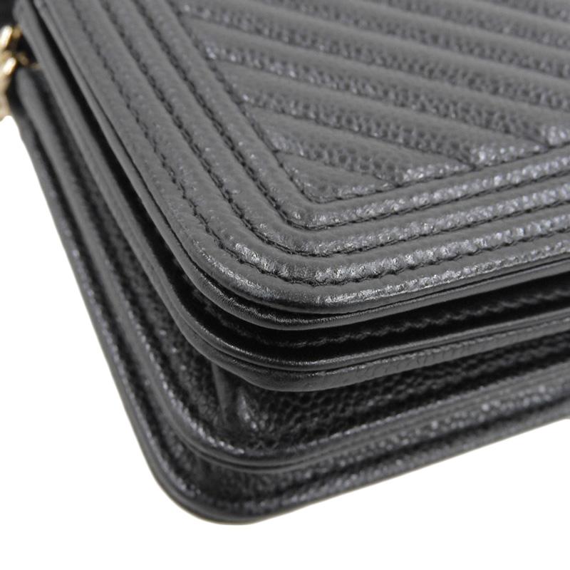シャネル CHANEL ボーイシャネル ショルダーバッグ チェーンショルダー ショルダーウォレット キャビアスキン ブラック 中古 新入荷 CH0957 楽天市場】【中古】 シャネル CHANEL ボーイシャネル ショルダーバッグ