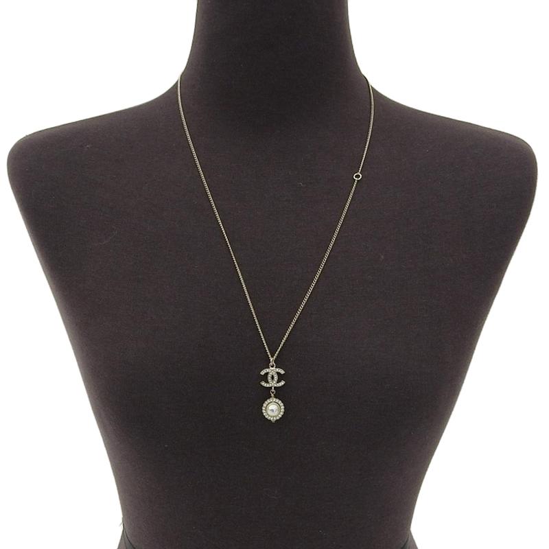 CHANEL（シャネル） ココマーク ネックレス フェイクパール ライン