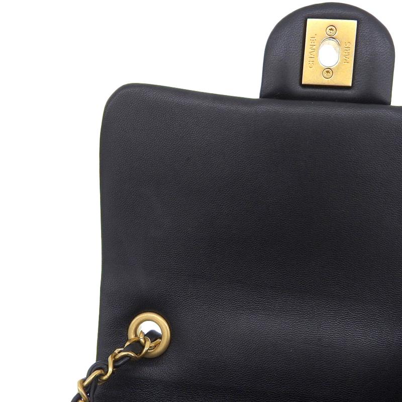 シャネル CHANEL マトラッセ 2WAYバッグ ショルダーバッグ トップハンドル ラムスキン ブラック 29番台 中古 新入荷 CH0997 マトラッセ シャネル CHANEL 2WAYバッグ ショルダーバッグ トップ