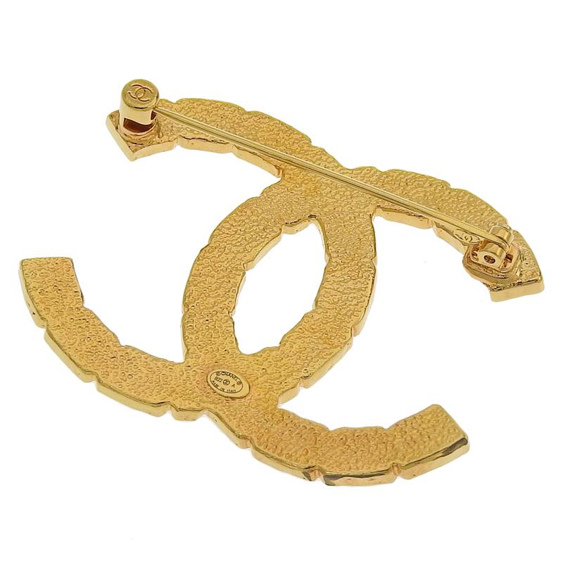 CHANEL（シャネル） ブローチ ココマーク GP ゴールド色 B22A 中古 新