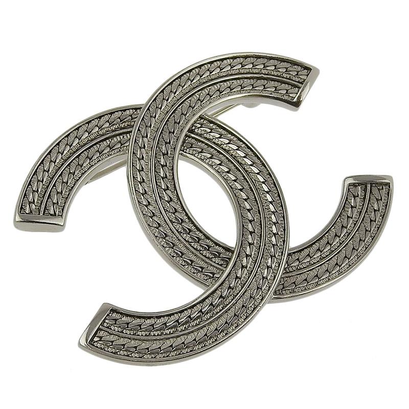 CHANEL（シャネル） ブローチ ココマーク シルバー色 A24B 中古 新入荷