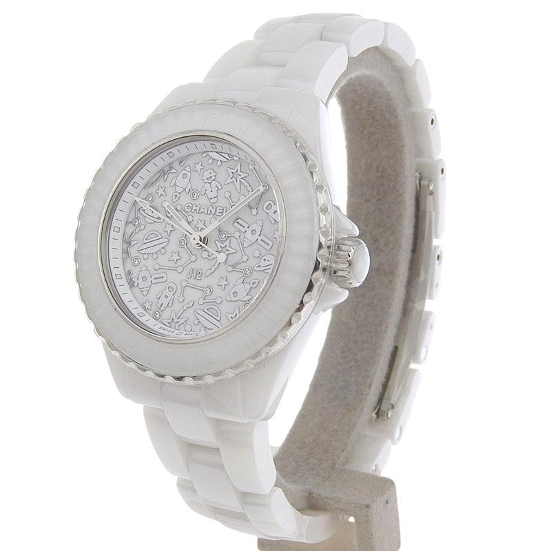 J12 シャネル CHANEL コズミック レディース クォーツ 腕時計