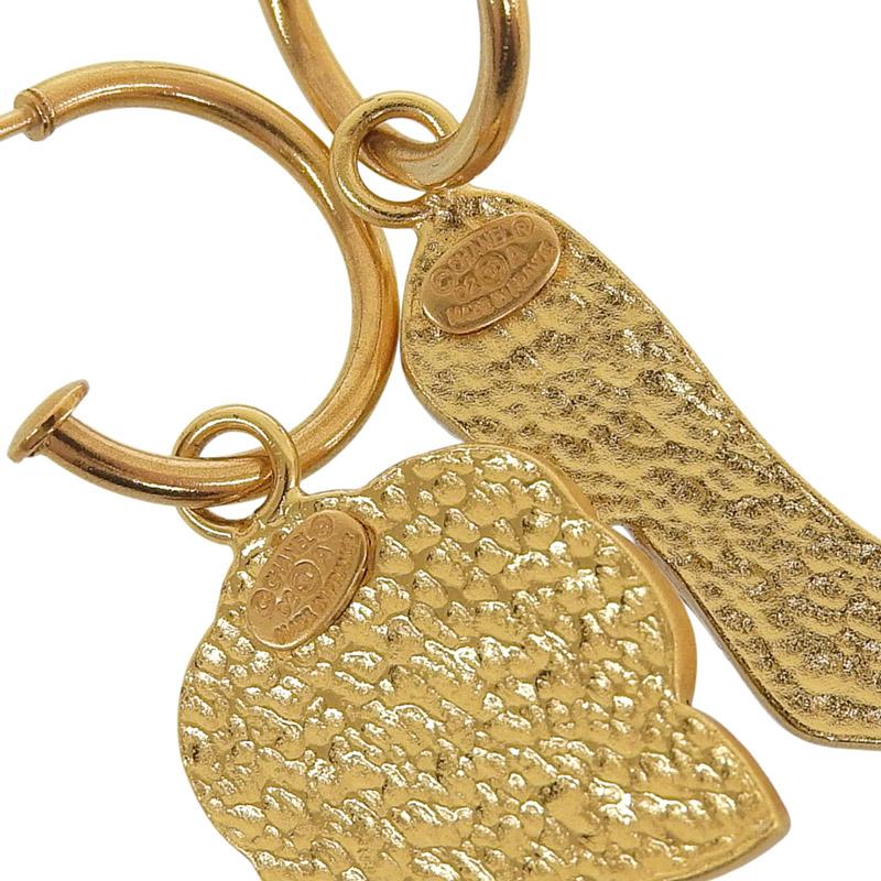CHANEL（シャネル） カメリア ハイヒール ココマーク ピアス GP