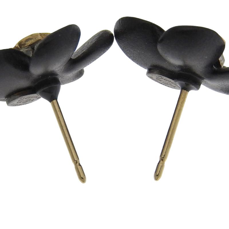 CHANEL（シャネル） フラワー ココマーク ピアス ラインストーン