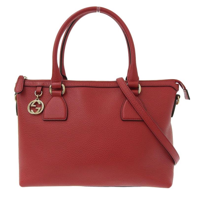 GUCCI（グッチ） インターロッキングG 2WAYハンドバッグ ショルダー  